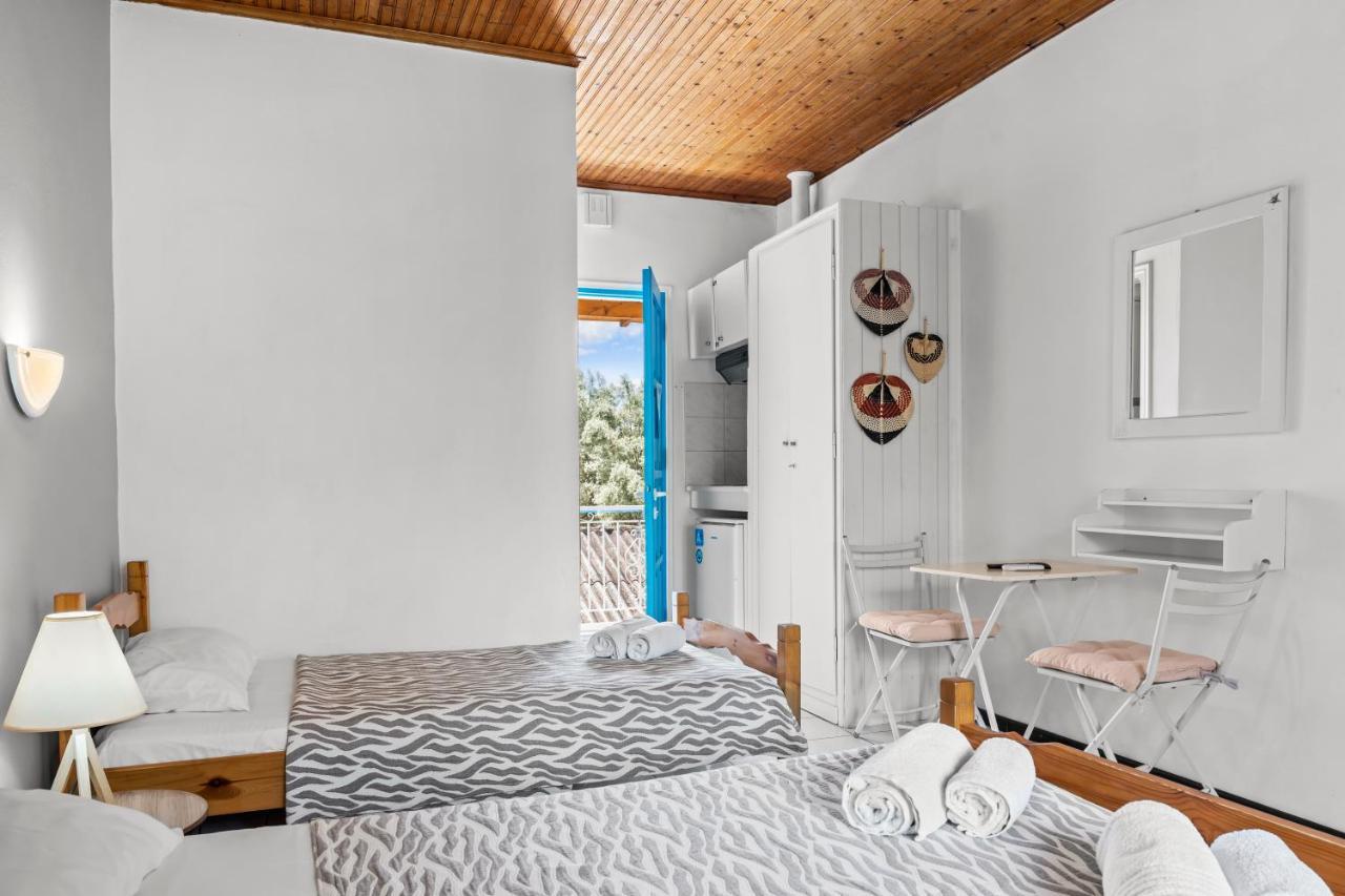 Oceanis Rooms มิกรอส ยาลอส ภายนอก รูปภาพ